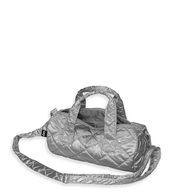 LOQI Weekender Medium - Silver Puffy
