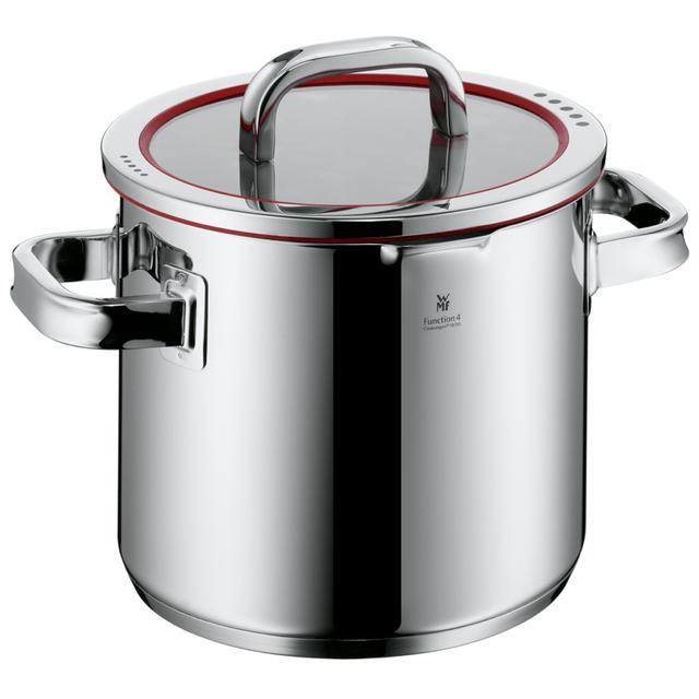 WMF Function 4 Kookpan met deksel - Ø240mm - Rood