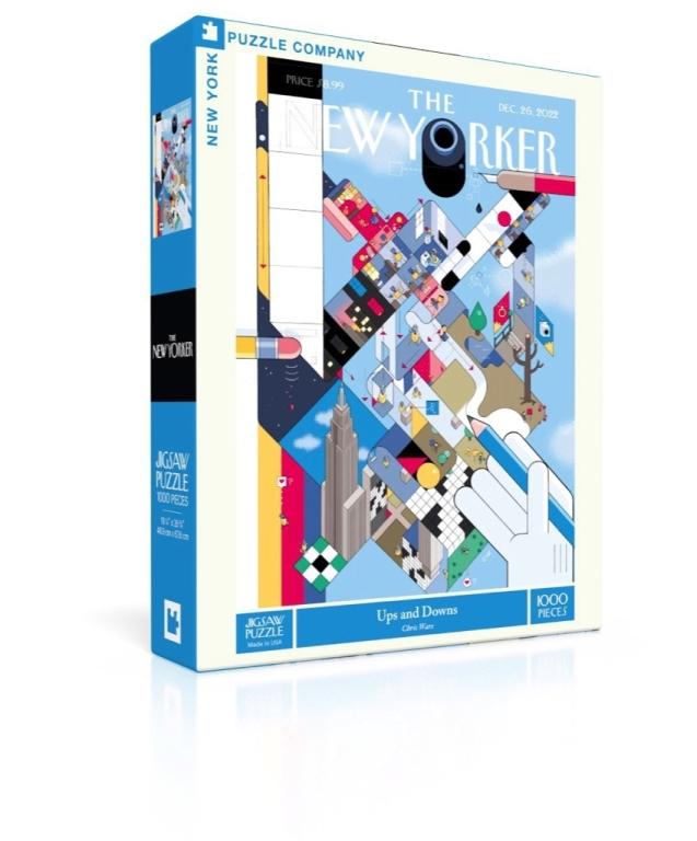 New York Puzzle Company Puzzel Ups-and-downs - 1000 stukjes