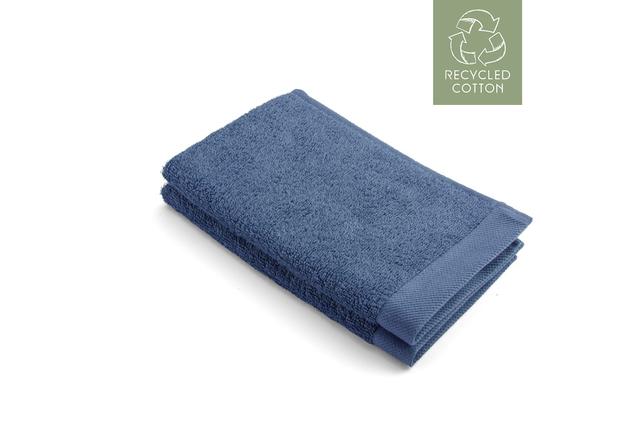 Walra Gastendoek Remade Cotton 2-delig - Blauw