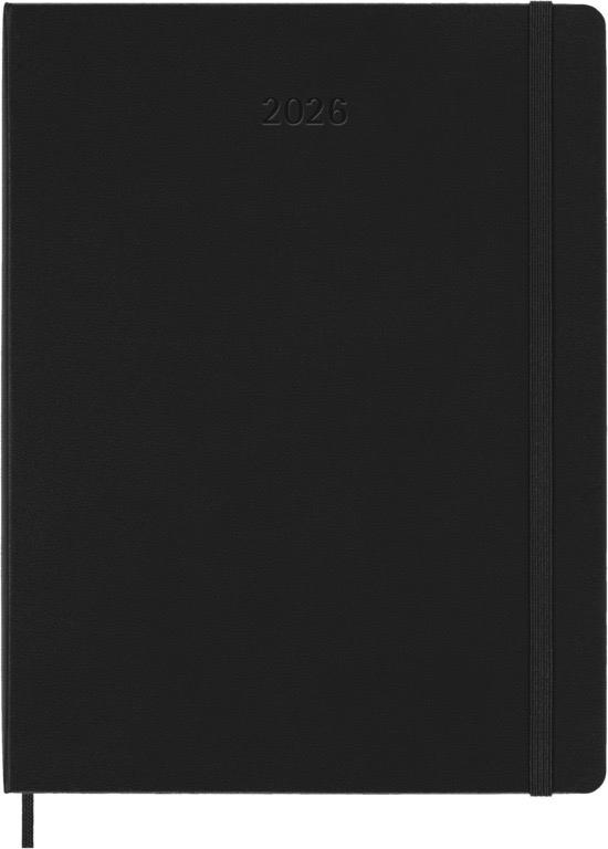 Moleskine 12M Planner Weekly XL Black Hard Cover