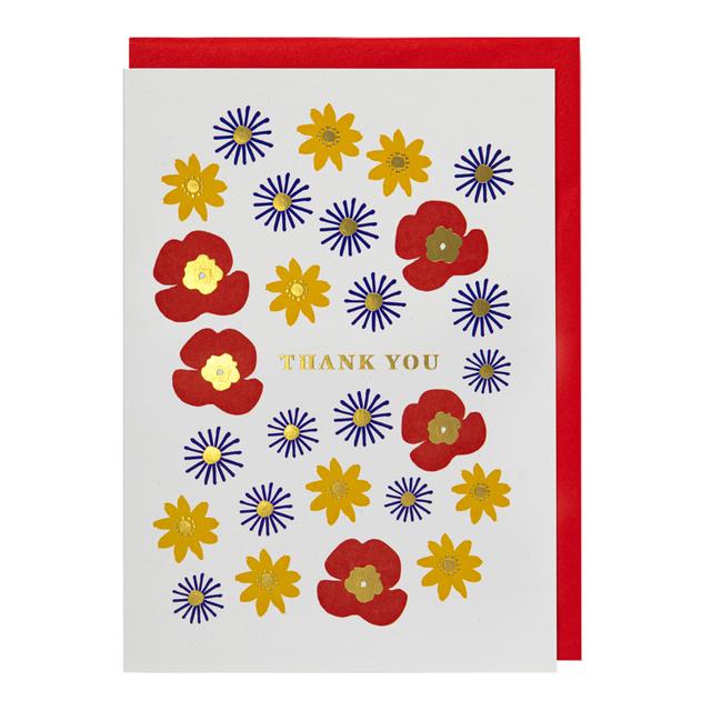 Archivist Cards Wenskaart - Country Meadow Thank You