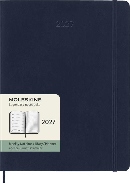 Moleskine Classic Weekagenda XL 12 maanden - Softcover - Sapphire Blue
