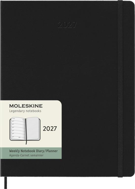 Moleskine Classic Weekagenda XL 12 maanden - Hardcover - Black