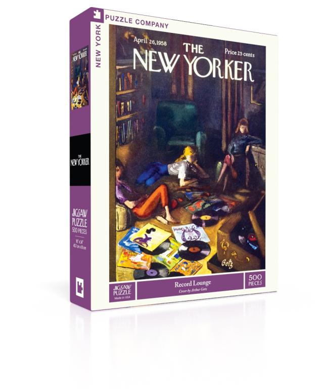 New York Puzzle Company Puzzel Record Lounge - 500 stukjes