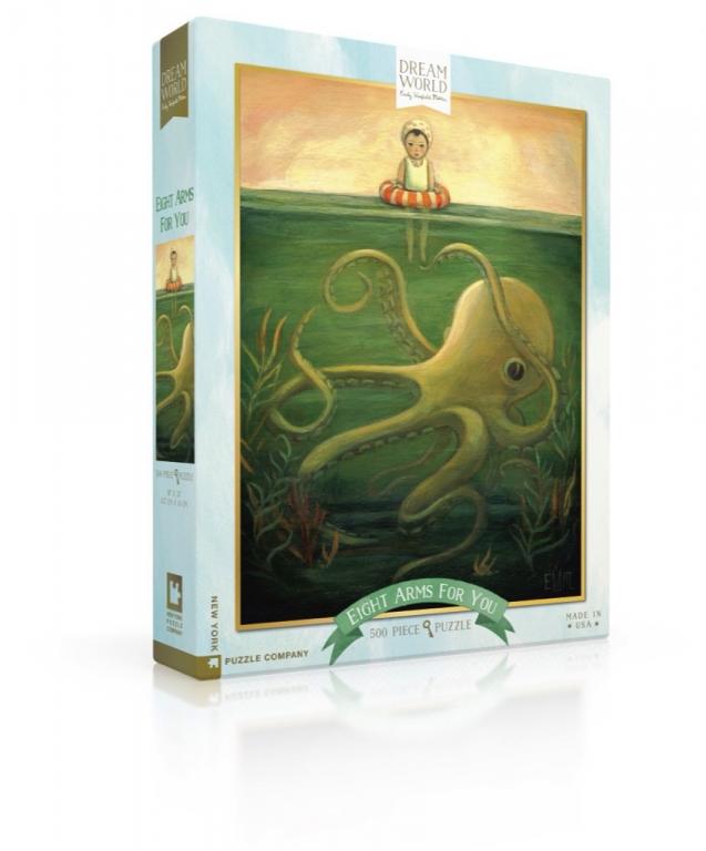 New York Puzzle Company Puzzel Eight Arms for You - 500 stukjes