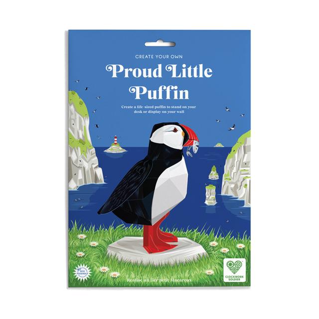 Clockwork Soldier Knutselpakket - Create Your Own Proud Little Puffin