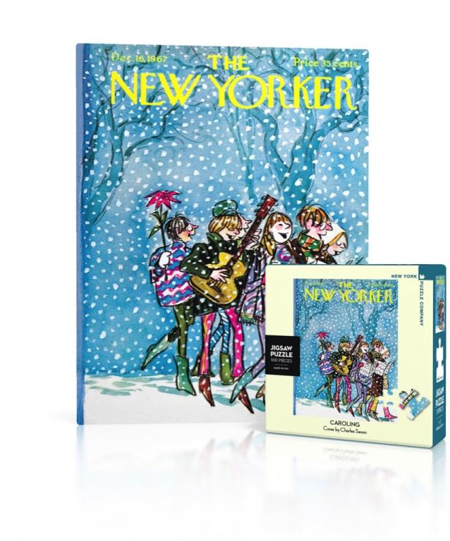 New York Puzzle Company Puzzel Mini Caroling - 100 stukjes