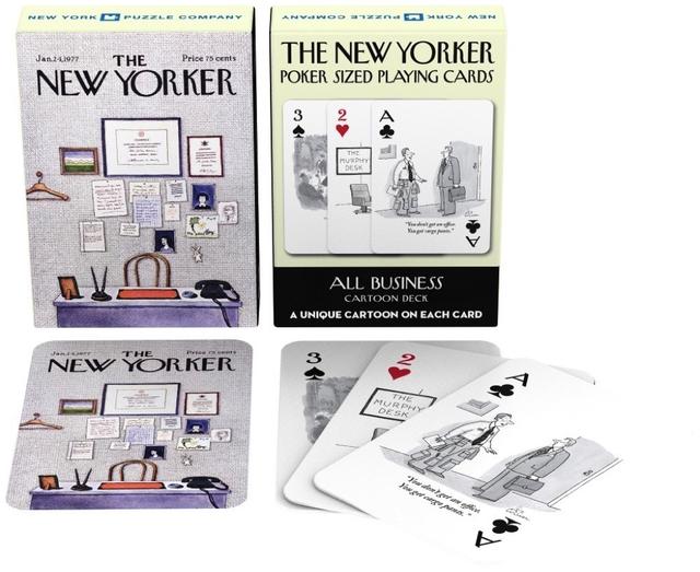 New York Puzzle Company Speelkaarten Business and Office Cartoons