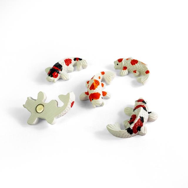 Trendform Magneten Koi - Set van 5 - Multicolour