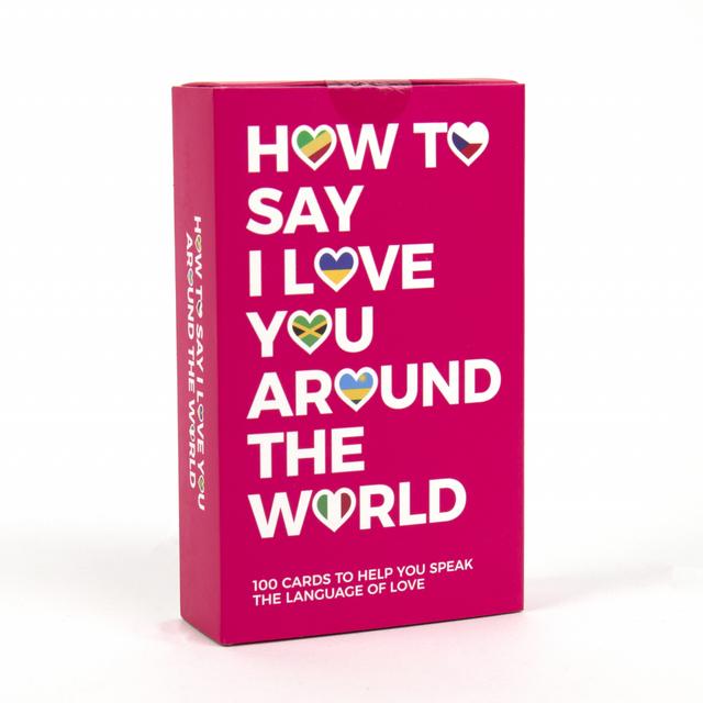 Gift Republic Kaartenset - How To Say I Love You Around The World