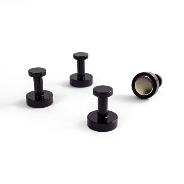 Trendform Magneten Hang On! - Set van 4 - Zwart