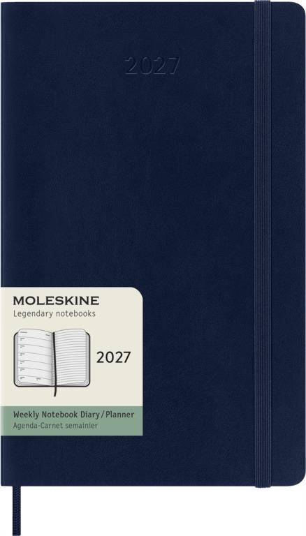 Moleskine Classic Weekagenda Large 12 maanden - Softcover - Sapphire Blue
