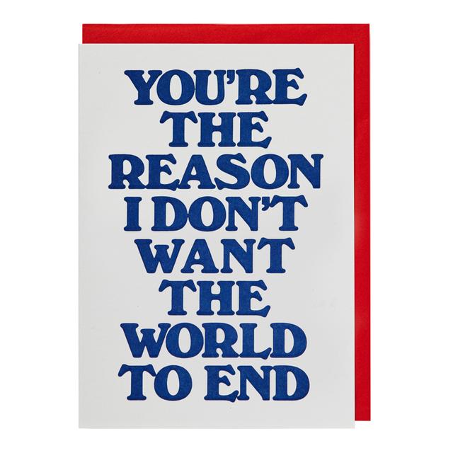 Archivist Cards Wenskaart - You're the Reason