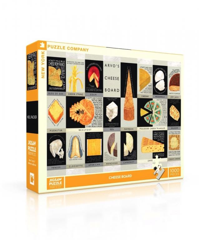 New York Puzzle Company Puzzel Cheese Board - 1000 stukjes