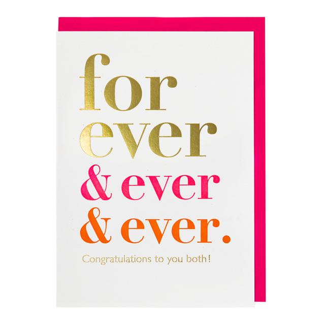 Archivist Cards Wenskaart - Forever & ever & ever