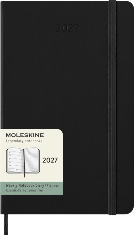 Moleskine Classic Weekagenda Large 12 maanden - Hardcover - Black