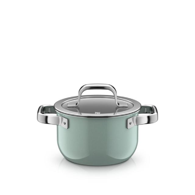 WMF Fusiontec 2.0 Mineral Pro Kookpan hoog - Ø160mm - Pastelgroen