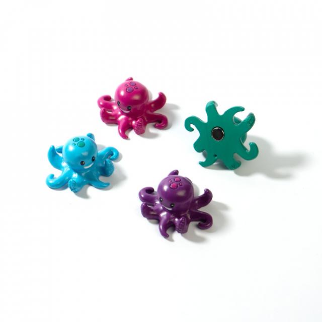 Trendform Magneten Octopus - Set van 4 - Assorti