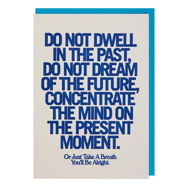 Archivist Cards Wenskaart - Do Not Dwell