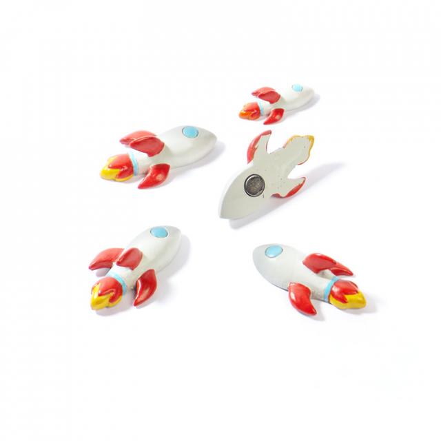 Trendform Magneten Rocket - Set van 5