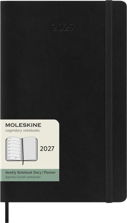 Moleskine Classic Weekagenda Large 12 maanden - Softcover - Black