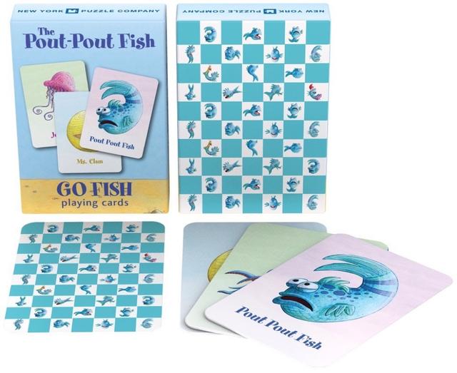 New York Puzzle Company Speelkaarten Pout-Pout Go Fish