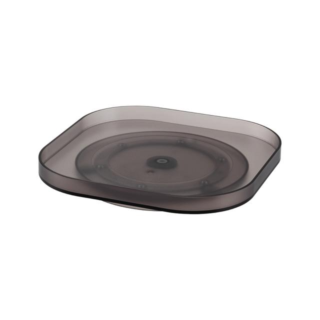 Yamazaki Tower Opbergbakje draaibaar smal - Zwart