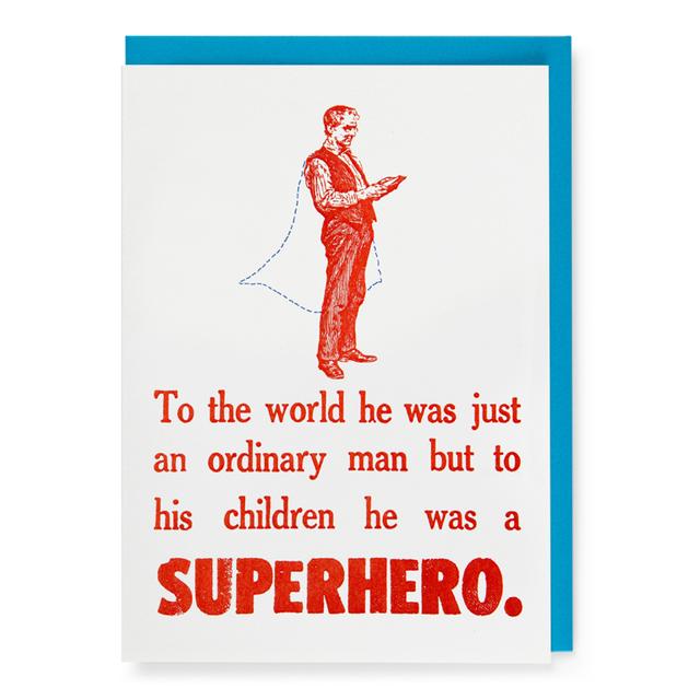 Archivist Cards Wenskaart - Superhero