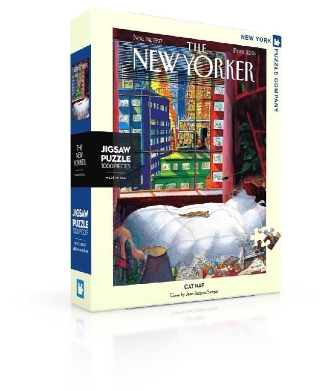 New York Puzzle Company Cat Nap - 1000 pieces