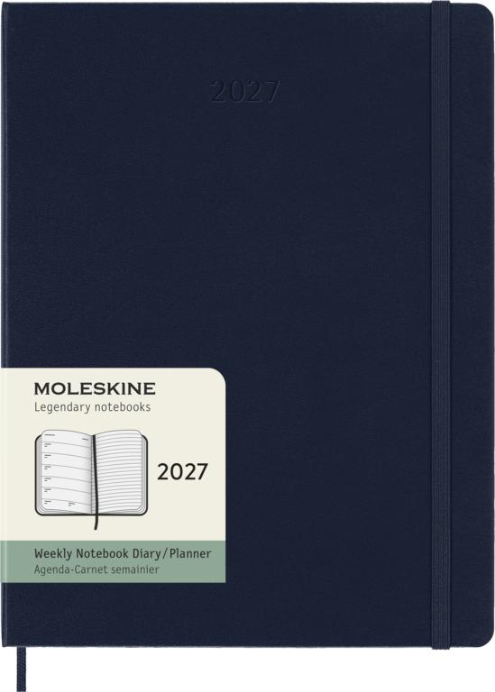 Moleskine Classic Weekagenda XL 12 maanden - Hardcover - Sapphire Blue