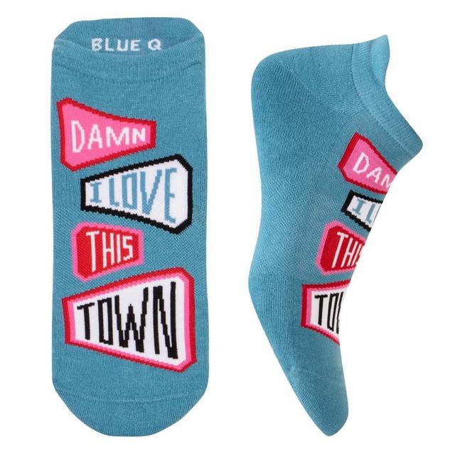 Blue Q Sneakersokken L/XL - Love This Town