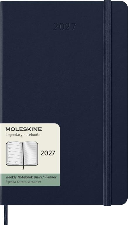 Moleskine Classic Weekagenda Large 12 maanden - Hardcover - Sapphire Blue