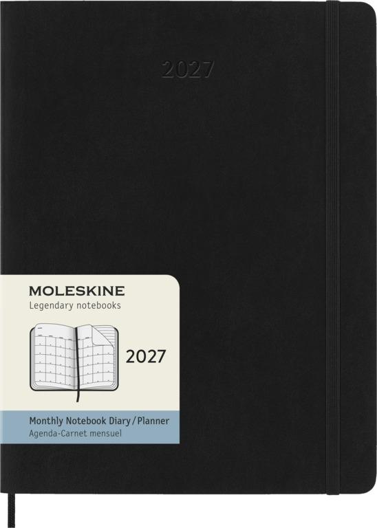 Moleskine Classic Maandagenda XL 12 maanden - Softcover - Black