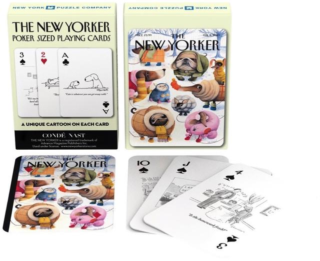 New York Puzzle Company Speelkaarten Dog Cartoon